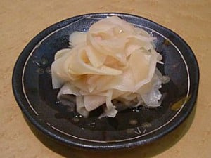 gari (Japanese pickled ginger)